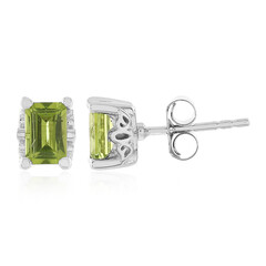 Pendientes en plata con Peridoto