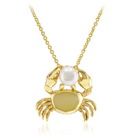 Collar en plata con Perla blanca Freshwater