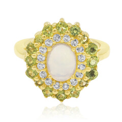 Anillo en plata con Ópalo de Welo