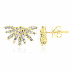 Pendientes en oro con Diamante SI1 (H)