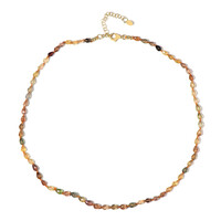 Collar en plata con Zircón amarillo canario (Adela Silber)