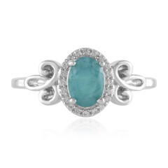Anillo en plata con Grandidierita