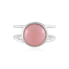 Anillo en plata con Ópalo rosa