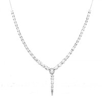 Collar en oro con Zircón (de Melo)