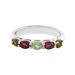 Anillo en plata con Turmalina