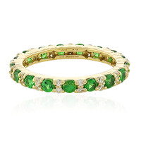 Anillo en oro con Tsavorita (La Revelle)
