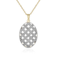 Collar en plata con Diamante I3 (I)