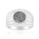Anillo en plata con Meteorito Aletai