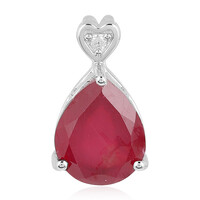Colgante en plata con Rubí de Madagascar