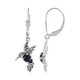 Pendientes en plata con Amatista de Zambia (Desert Chic)