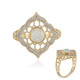 Anillo en oro con Ópalo Welo AAA (Ornaments by de Melo)
