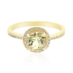Anillo en oro con Diáspora de color cambiante (CIRARI)