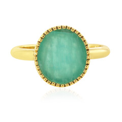 Anillo en plata con Amazonita