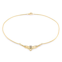 Collar en plata con Labradorita
