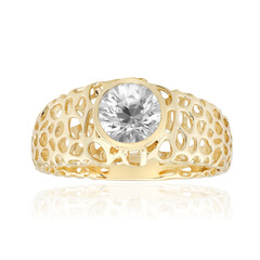 Anillo en oro con Zircón (Ornaments by de Melo)