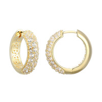Pendientes en plata con Zircón