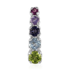 Colgante en plata con Peridoto