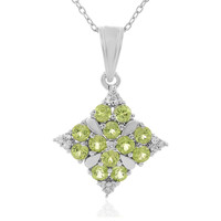 Collar en plata con Peridoto