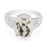 Anillo en plata con Ágata dendrítica
