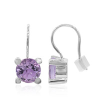 Pendientes en plata con Amatista