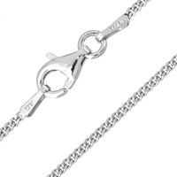 Cadena en plata