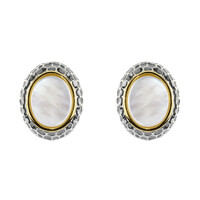 Pendientes en plata con Nácar
