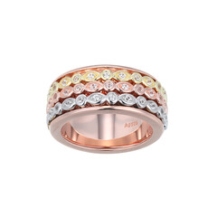 Anillo en plata con Zircón (Adela Silber)