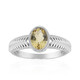 Anillo en plata con Berilo amarillo