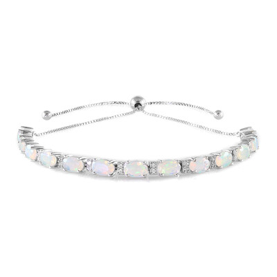 Brazalete en plata con Ópalo de Welo