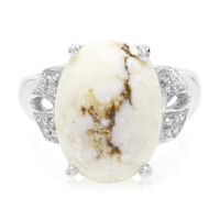 Anillo en plata con Magnesita