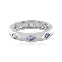 Anillo en plata con Tanzanita (de Melo)