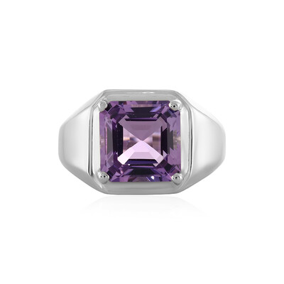 Anillo en plata con Amatista Rosa de Francia