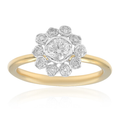 Anillo en oro con Diamante VS2 (H)  (CIRARI)