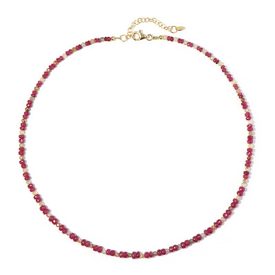 Collar en plata con Rubí de Madagascar