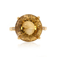 Anillo en oro con Tanzanita sin calentar (CIRARI)