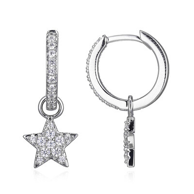 Pendientes en plata con Zircón