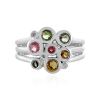 Anillo en plata con Turmalina