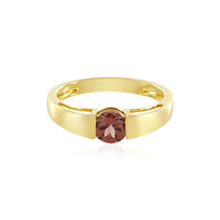 Anillo en plata con Zircón rosado