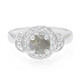 Anillo en plata con Espectrolita