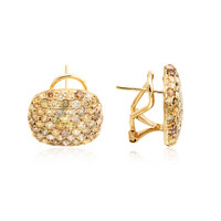 Pendientes en oro con Diamante fancy SI2 (CIRARI)