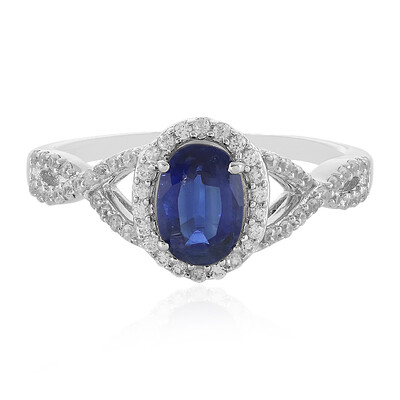 Anillo en plata con Cianita