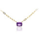 Collar en oro con Amatista (CIRARI)