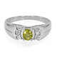 Anillo en plata con Turmalina cuprífera