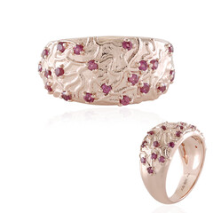 Anillo en plata con Rodolita (SAELOCANA)