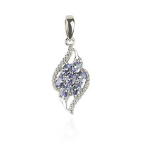 Colgante en plata con Tanzanita