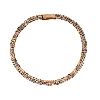 Brazalete en oro con Diamante I1 (H)  (CIRARI)