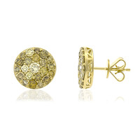 Pendientes en oro con Diamante fancy SI2 (CIRARI)