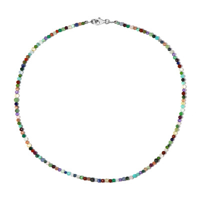 Collar en plata con Malaquita