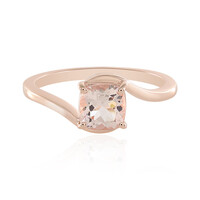 Anillo en plata con Morganita