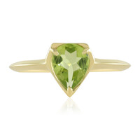 Anillo en plata con Peridoto